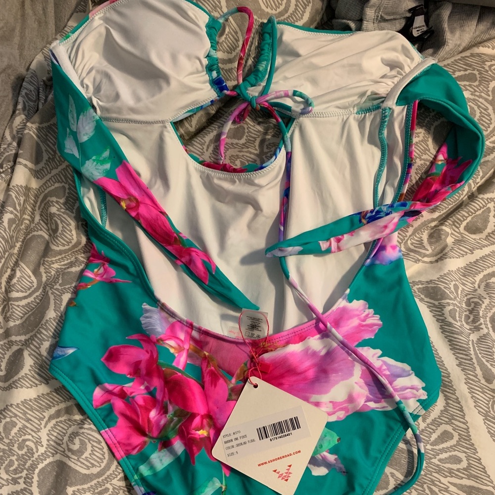One piece bathing suit new with tags size small
